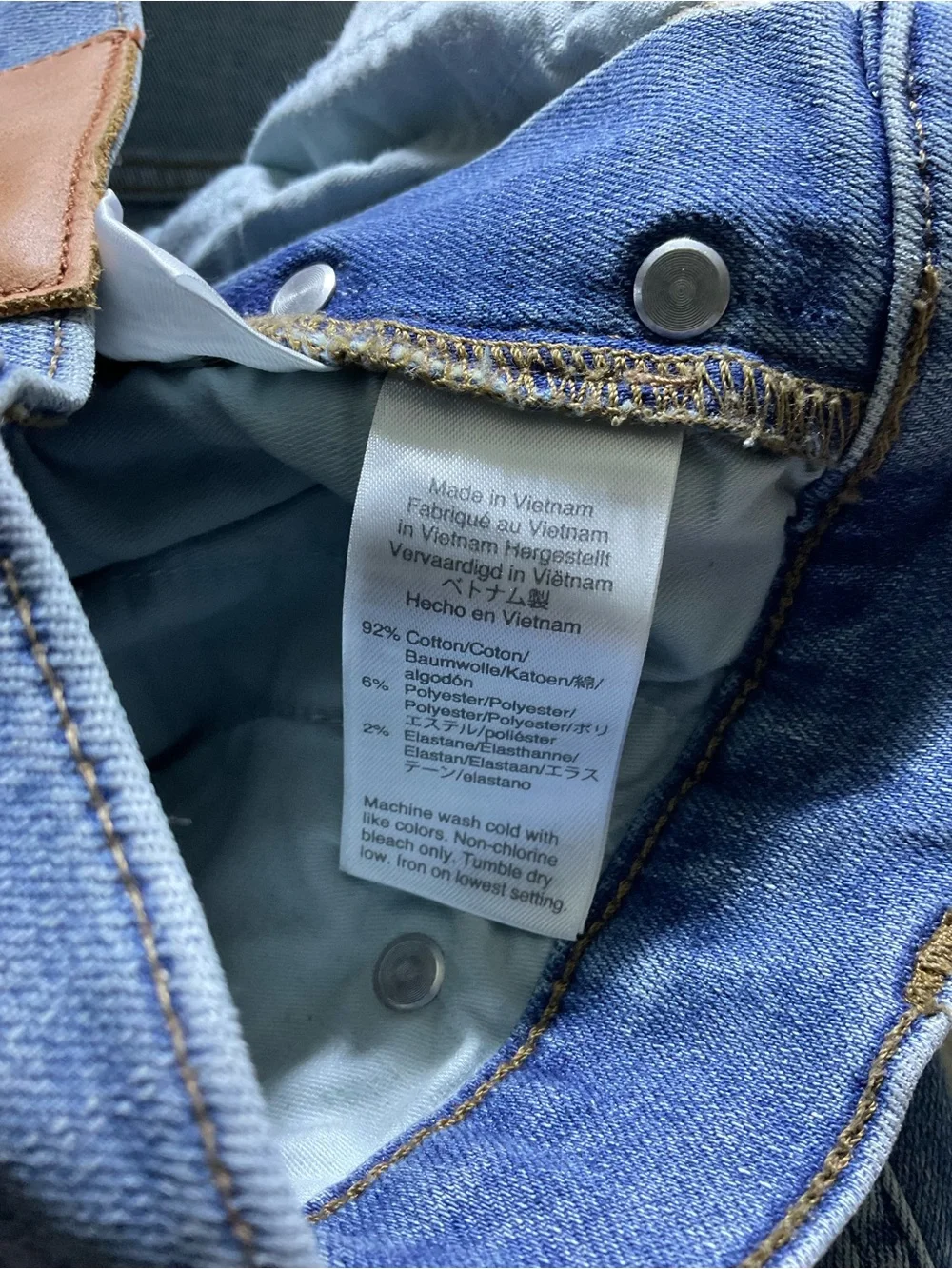 J Crew Vintage Straight Eco Jean In Sparkling Sea Wash